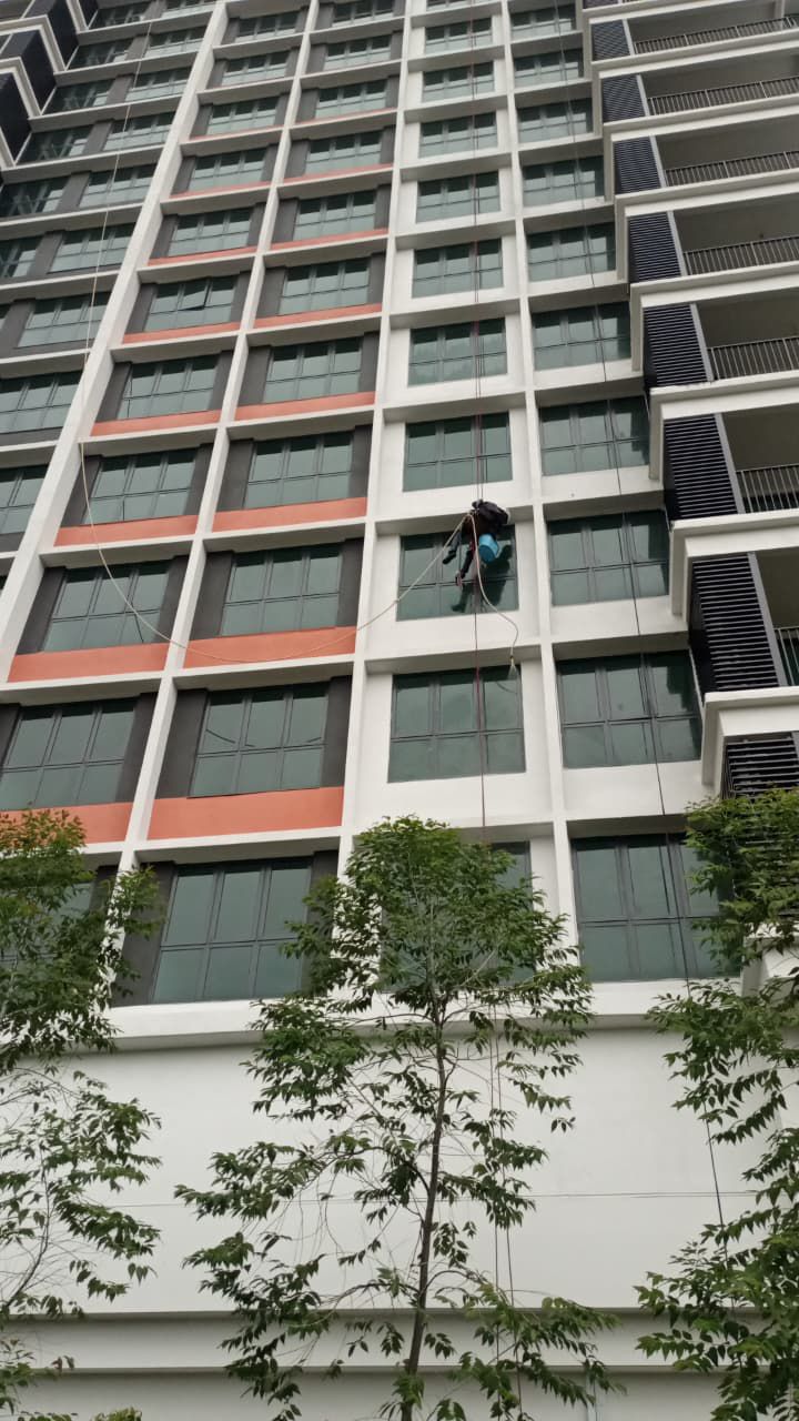 Building facade work 12
